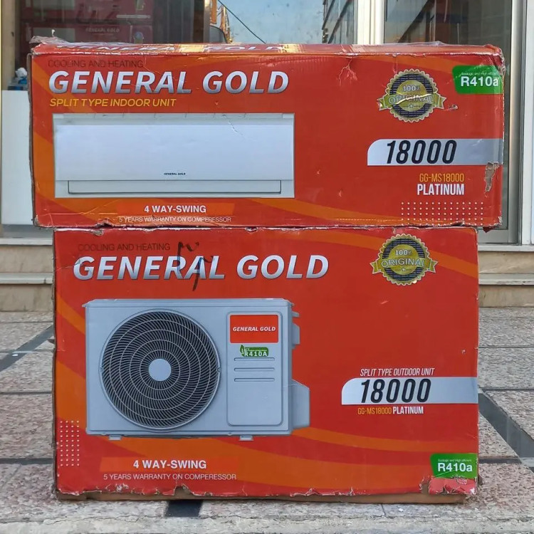 کولر گازی 18000 جنرال گلد پلاتینیوم GG-MS18000 PLATINUM