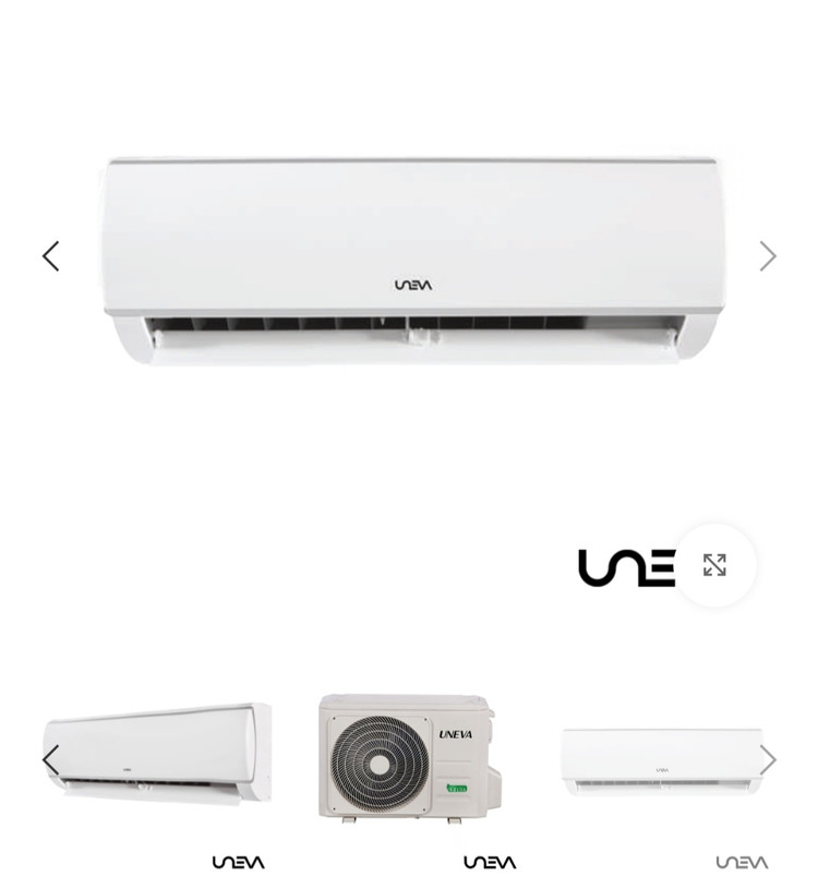 کولر گازی یونیوا 24۰۰۰ لوکس (T1)، گاز R410a مدل UN-MS24 LUX