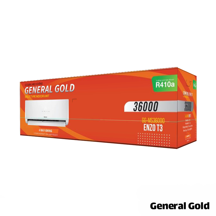 کولر گازی جنرال گلد 36000 (36 هزار) انزو T3 مدل GG-MF36000 ENZO 5 - 0