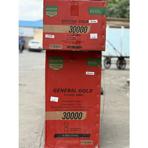 کولر گازی جنرال گلد 30000 اینورتر اسپارک T3 مدل GG-AS30000 SPARK5