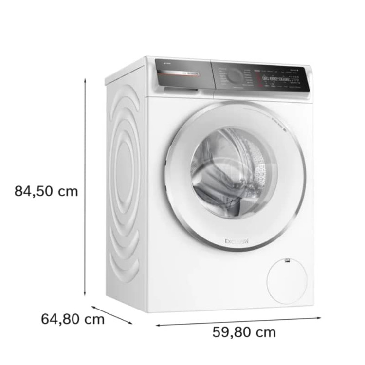 لباسشویی 9 کیلویی بوش BOSCH 244ax رنگ استیل