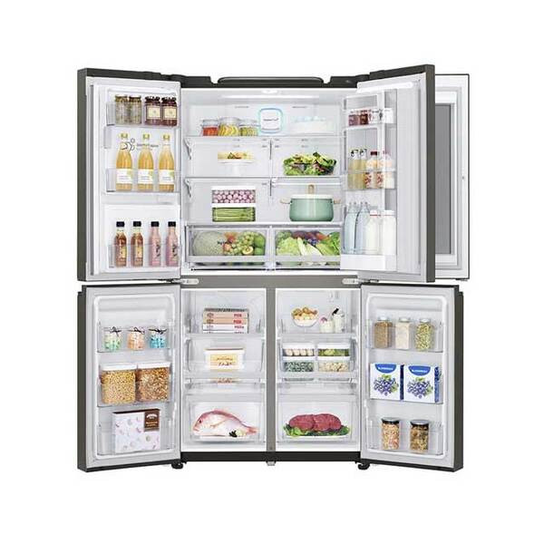 یخچال فریزر ساید بای ساید X39 رنگ دودی مدل GR-X39FMKHL