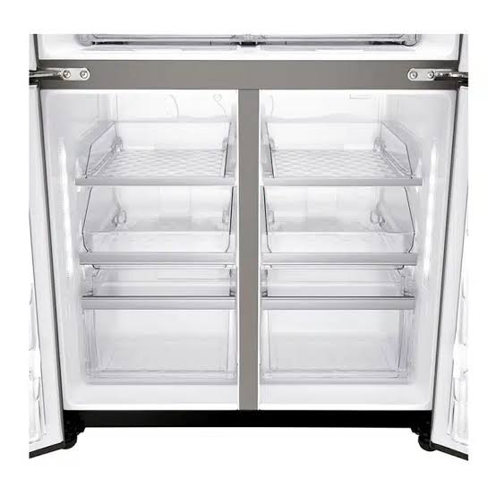 یخچال فریزر ساید بای ساید X39 رنگ دودی مدل GR-X39FMKHL