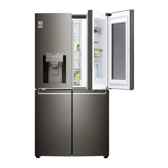 یخچال فریزر ساید بای ساید X39 رنگ دودی مدل GR-X39FMKHL