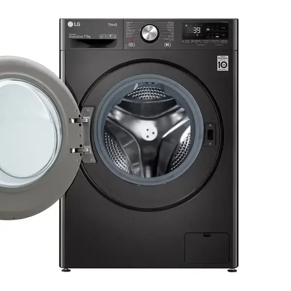 ماشین لباسشویی ال جی مدل R9 ظرفیت ۱۱ کیلوگرم دودی