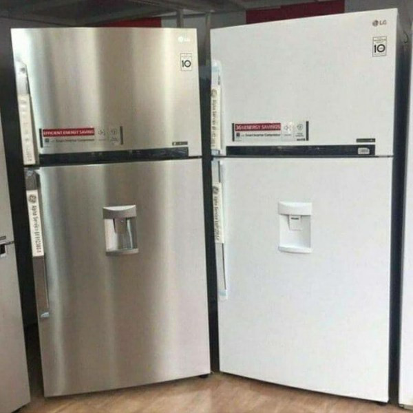 یخچال فریزر طرح فریزر بالا 30 فوت ال جی مدل GR-F882HBHU