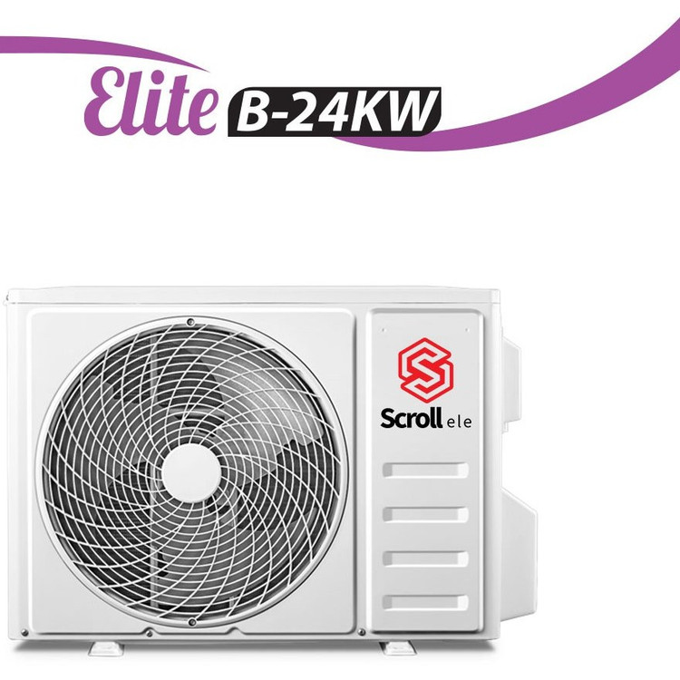 کولر گازی اسکرول 24 هزار مدل Elite B-24KW – پنل مشکی