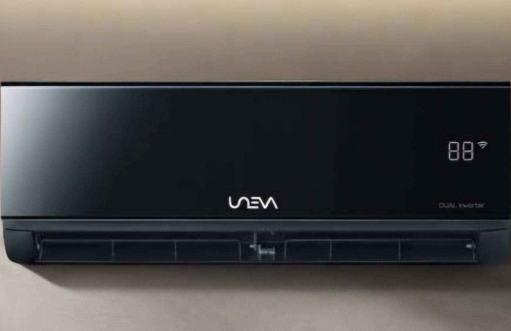کولر گازی 24000 یونیوا اینورتردار پنل مشکی UN-MS24000VB